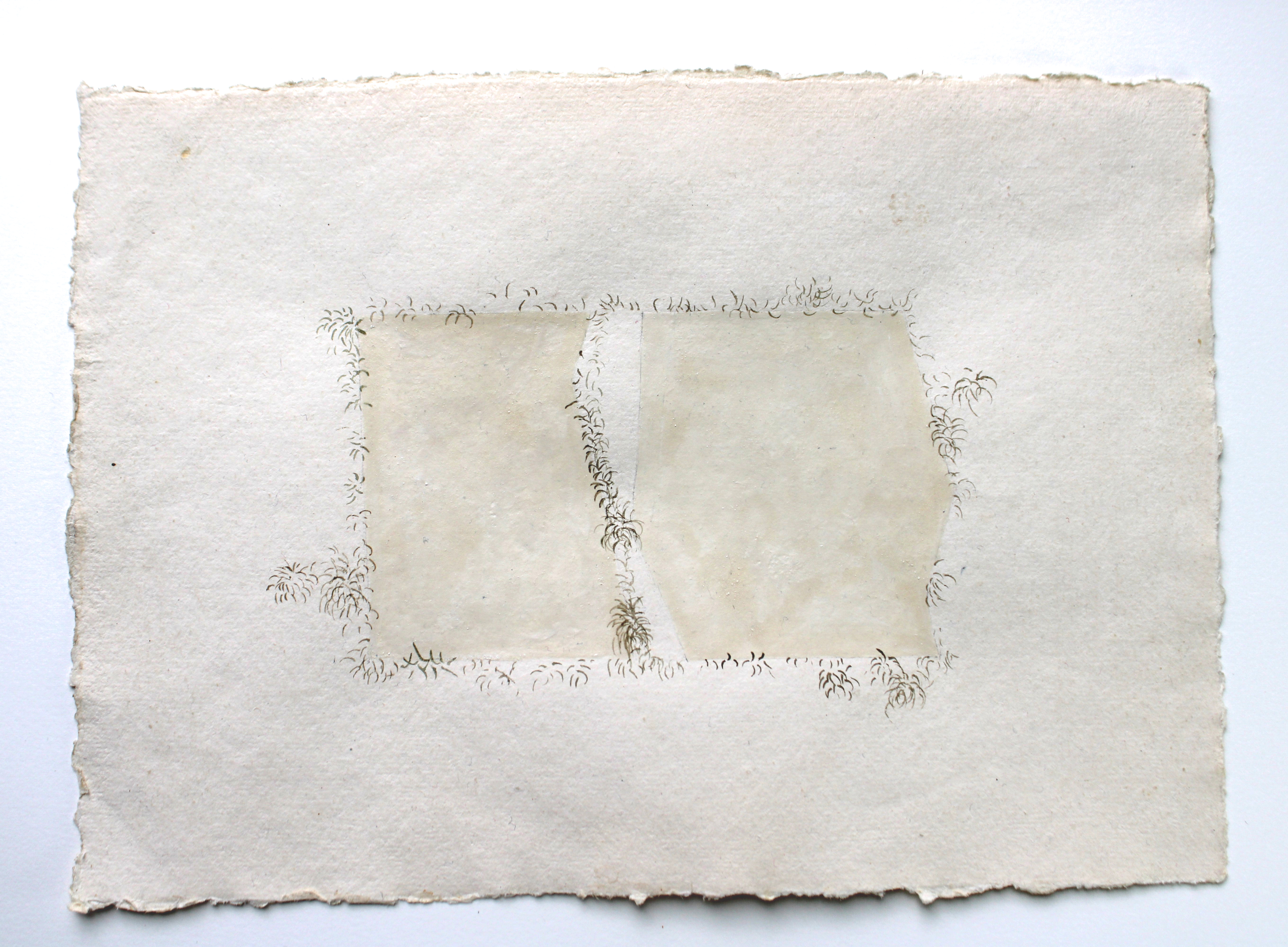 Work on paper from the re:trace series.